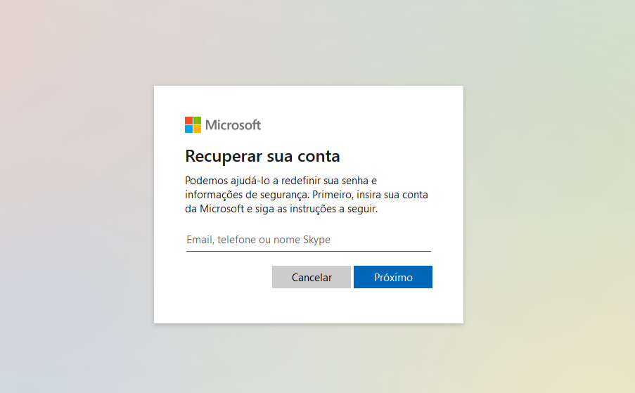 Como Recuperar E-Mail Hotmail